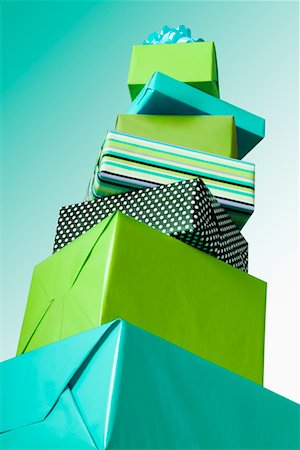 Stack of Gifts Fotografie stock - Rights-Managed, Codice: 700-00592665
