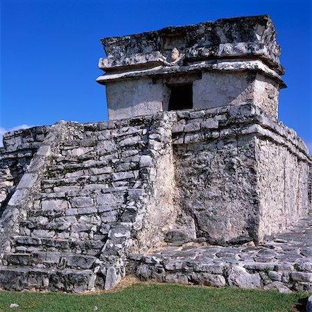 simsearch:700-00592931,k - Mayan Ruins at Tulum, Mexico Stock Photo - Rights-Managed, Code: 700-00592935