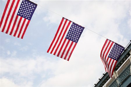 simsearch:600-08353483,k - American Flags Stock Photo - Rights-Managed, Code: 700-00592957