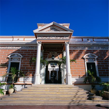 Entrée du bâtiment, Merida, Yucatan, Mexique Photographie de stock - Rights-Managed, Code: 700-00592963