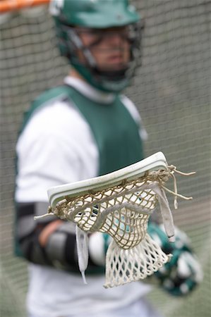 Lacrosse Player Stock Photo - Rights-Managed, Code: 700-00592984