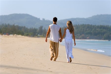 simsearch:700-00286815,k - Couple Walking on the Beach, Karon Beach, Phuket, Thailand Stock Photo - Rights-Managed, Code: 700-00605182