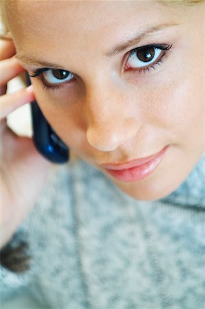 Woman Using Cell Phone Stock Photo - Rights-Managed, Code: 700-00606282