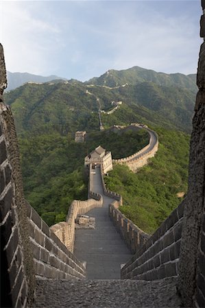 Great Wall, Mutianyu, China Stock Photo - Rights-Managed, Code: 700-00606591