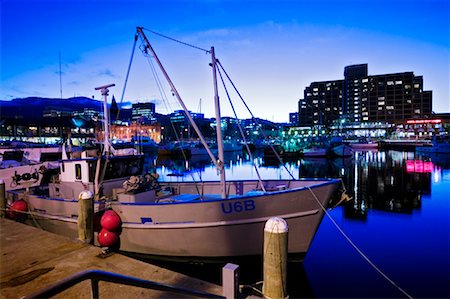 Harbour Front, Hobart, Tasmania, Australie Photographie de stock - Rights-Managed, Code: 700-00607369