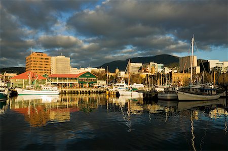 Princes Wharf, Hobart, Tasmania, Australie Photographie de stock - Rights-Managed, Code: 700-00607363