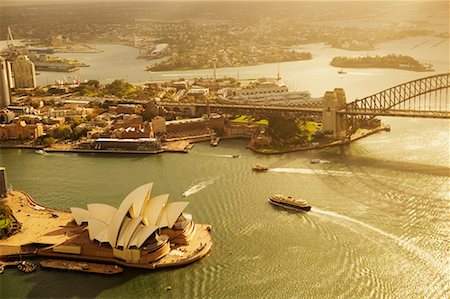 simsearch:6119-07541574,k - View of Sydney Harbour, Sydney, Australia Stock Photo - Rights-Managed, Code: 700-00607582