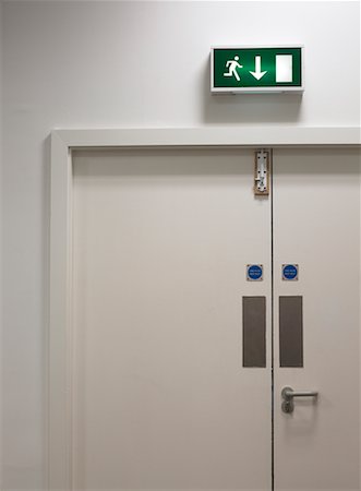 simsearch:700-00270056,k - Emergency Exit Stock Photo - Rights-Managed, Code: 700-00607641
