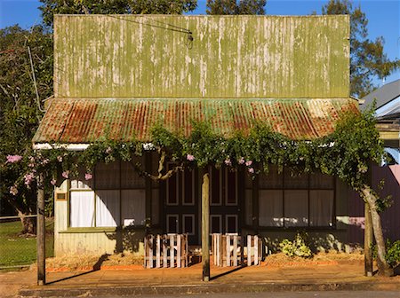 simsearch:700-05389534,k - Historic Building, Yungaburra, Atherton Tableland, Queensland, Australia Fotografie stock - Rights-Managed, Codice: 700-00607762