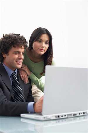 simsearch:700-00607836,k - Business People Using Laptop Stock Photo - Rights-Managed, Code: 700-00607806