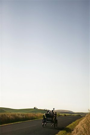 Old Fashioned Car on Road, Idaho, USA Stock Photo - Rights-Managed, Code: 700-00607926