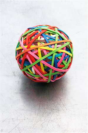 Ball of Elastics Stock Photo - Rights-Managed, Code: 700-00608276