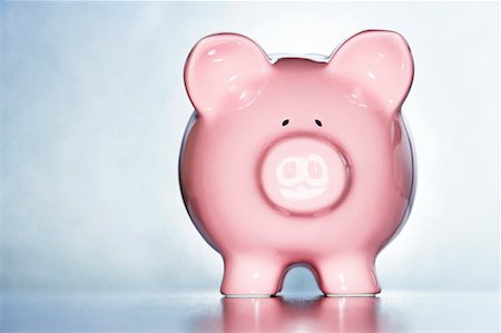 Close-Up of Piggy Bank Stock Photo - Rights-Managed, Code: 700-00608284