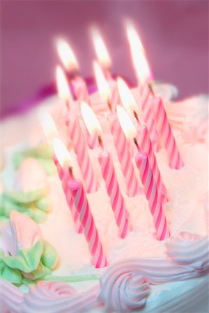 Birthday Cake Stock Photo - Rights-Managed, Code: 700-00608706