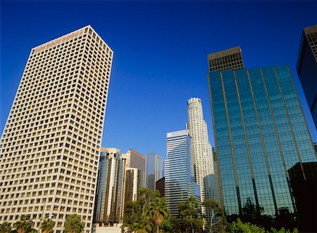 simsearch:700-00608800,k - Tours de bureaux, Los Angeles, Californie, USA Photographie de stock - Rights-Managed, Code: 700-00608799