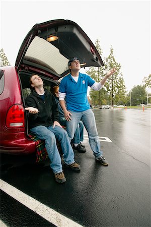 Men at Tailgate Party Stock Photo - Rights-Managed, Code: 700-00608832