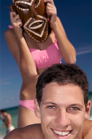 Couple at Beach Stock Photo - Rights-Managed, Code: 700-00608968