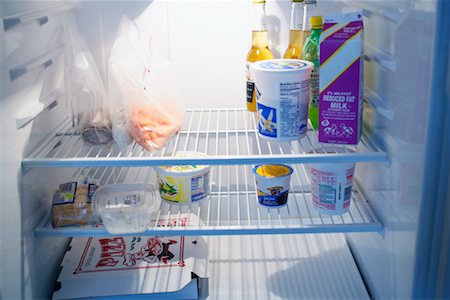 Stacked Leftovers In Fridge Stock Photo - Download Image Now - Leftovers,  Refrigerator, Food - iStock