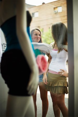 Teenagers Shopping Stock Photo - Rights-Managed, Code: 700-00609527