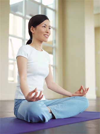 simsearch:700-00151235,k - Woman Practicing Yoga Stock Photo - Rights-Managed, Code: 700-00609880