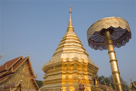 Wat Phra That Doi Suthep, Chiang Mai, Thailand Stock Photo - Rights-Managed, Code: 700-00616811