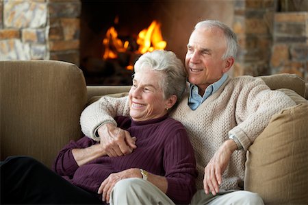 Couple Relaxing Stock Photo - Rights-Managed, Code: 700-00617036