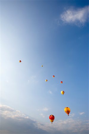 Ballons à Air chaud Photographie de stock - Rights-Managed, Code: 700-00617496