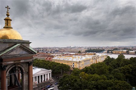 simsearch:700-00634318,k - View From St Isaac's Cathedral, St Petersburg, Russia Foto de stock - Con derechos protegidos, Código: 700-00617545