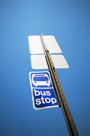road sign, canada - Bus Stop Sign Stock Photo - Rights-Managed, Code: 700-00617761