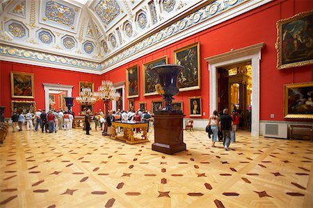 The Winter Palace, The State Hermitage Museum, St Petersburg, Russia Stock Photo - Rights-Managed, Code: 700-00618706