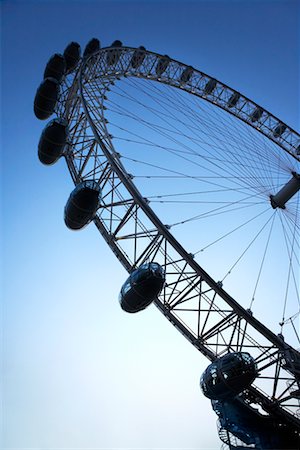 simsearch:700-07310936,k - Millennium Wheel, London, England Fotografie stock - Rights-Managed, Codice: 700-00610753