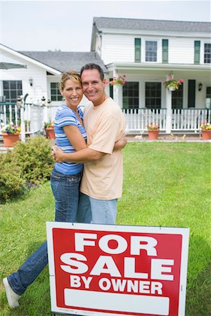 Couple Selling House Stock Photo - Rights-Managed, Code: 700-00610917