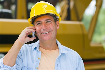 Man Using Cellular Telephone Stock Photo - Rights-Managed, Code: 700-00610939