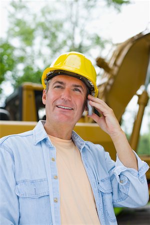 Man Using Cellular Telephone Stock Photo - Rights-Managed, Code: 700-00610942