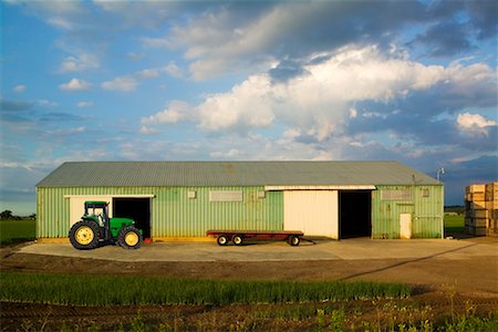 Farm Building and Onion Field, Ontario Stock Photo - Rights-Managed, Code: 700-00610969