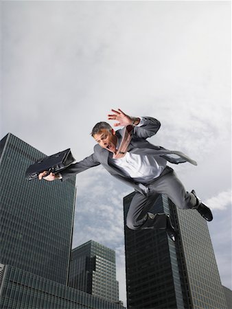 doublure (étoffe) - Homme d'affaires tombant Photographie de stock - Rights-Managed, Code: 700-00611182