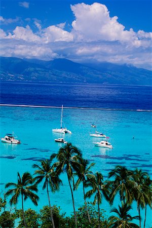 simsearch:633-01273637,k - Sailboats, Moorea, French Polynesia Stock Photo - Rights-Managed, Code: 700-00620126
