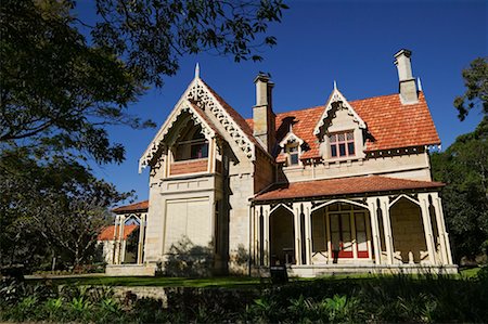 sydney harbour national park - Greycliffe Haus, Nielsen-Park, Sydney, New-South.Wales, Australien Stockbilder - Lizenzpflichtiges, Bildnummer: 700-00620233