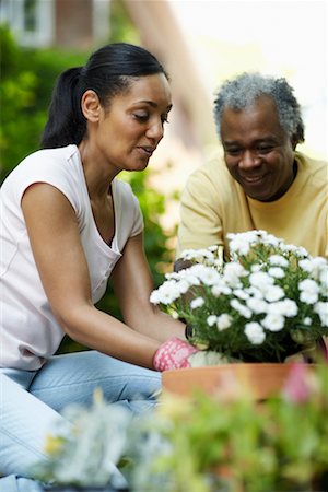 Couple Gardening Stock Photo - Rights-Managed, Code: 700-00620243