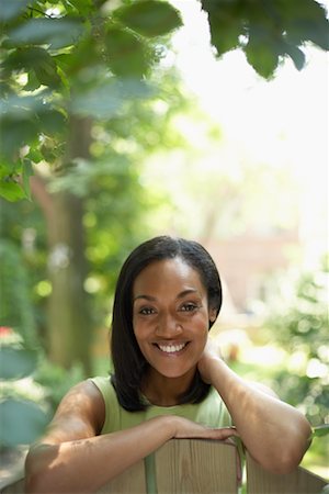 Portrait of Woman Outdoors Stock Photo - Rights-Managed, Code: 700-00620261