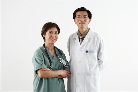 simsearch:700-00639380,k - Portrait of Doctors Stock Photo - Rights-Managed, Code: 700-00623125