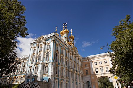 palazzo di caterina - Catherine Palace, Pushkin, St Petersburg, Russia Fotografie stock - Rights-Managed, Codice: 700-00634307