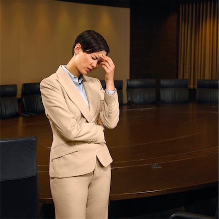 frustrated boardroom meeting - Portrait of Businesswoman in Boardroom Stock Photo - Rights-Managed, Code: 700-00635391