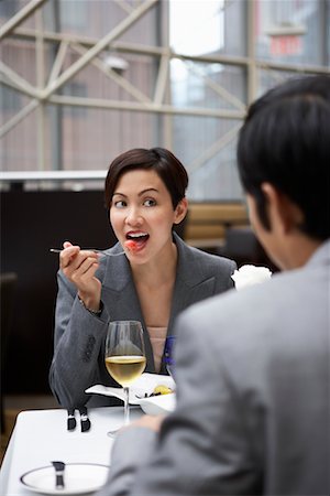 simsearch:700-00635374,k - Couple in Hotel Restaurant Stock Photo - Rights-Managed, Code: 700-00635412