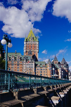 Chateau Frontenac, Quebec City, Quebec, Canada Foto de stock - Con derechos protegidos, Código: 700-00635535