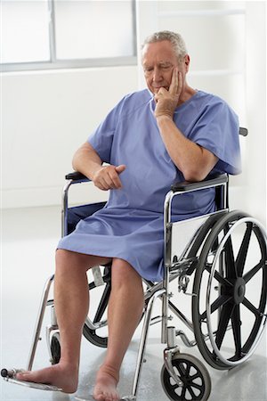 Portrait of Man in Wheelchair Stock Photo - Rights-Managed, Code: 700-00639377