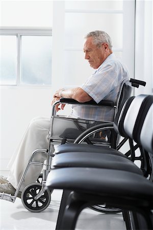 patient in hospital frustrated - Man in Waiting Room Stock Photo - Rights-Managed, Code: 700-00639428