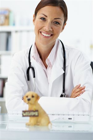 simsearch:700-00641883,k - Portrait of Veterinarian Stock Photo - Rights-Managed, Code: 700-00644242