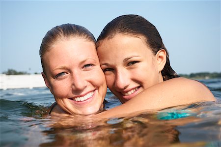 Girls in Water Stock Photo - Rights-Managed, Code: 700-00651351