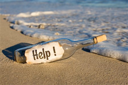 Message in a Bottle Stock Photo - Rights-Managed, Code: 700-00651527